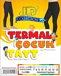 çocuk termal tayt